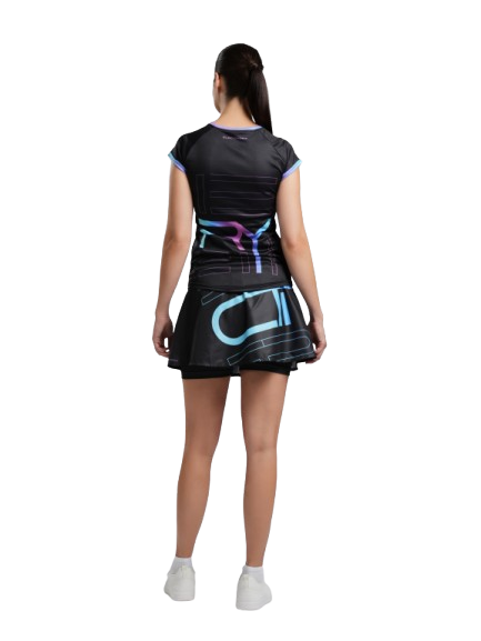 Tricou Tenis Electryphy Femei Tryumph Negru [2]