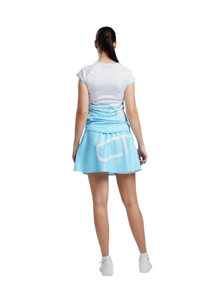 Tricou Tenis Electryphy Femei Tryumph Turquoise [4]