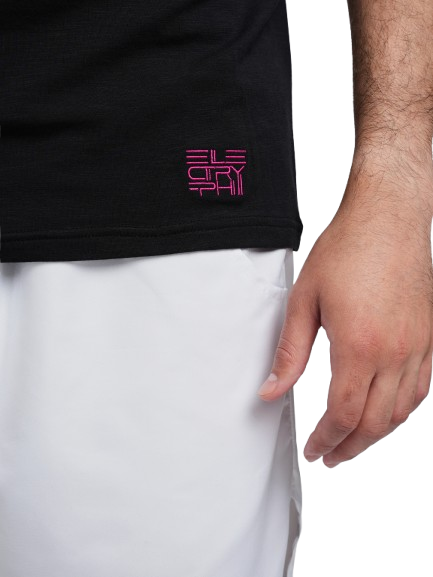 Tricou Tenis Electryphy Streetwear Elevate Negru [4]