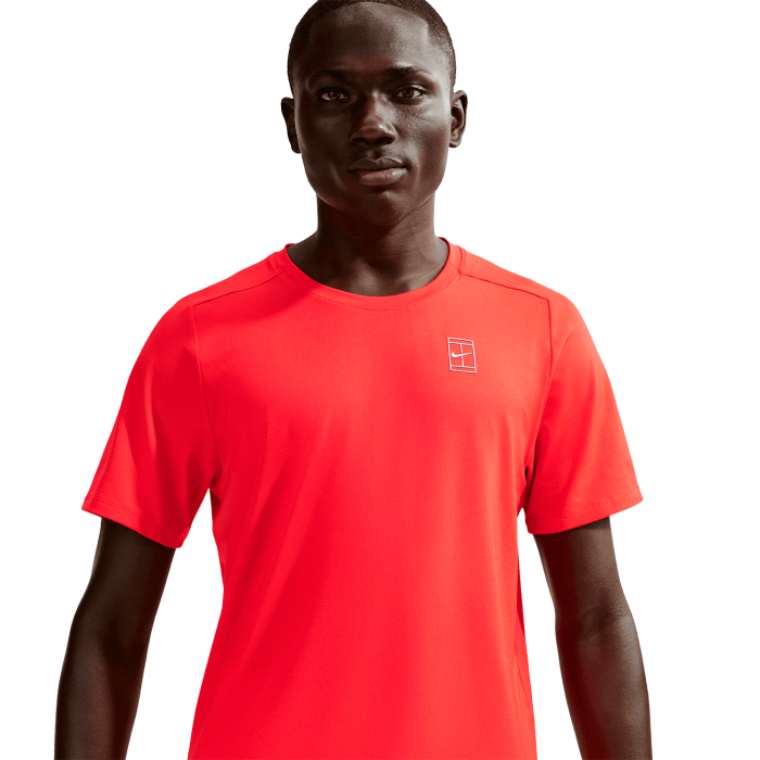 Tricou Tenis Nike Barbati Advantage Crew Chile Red/White [4]