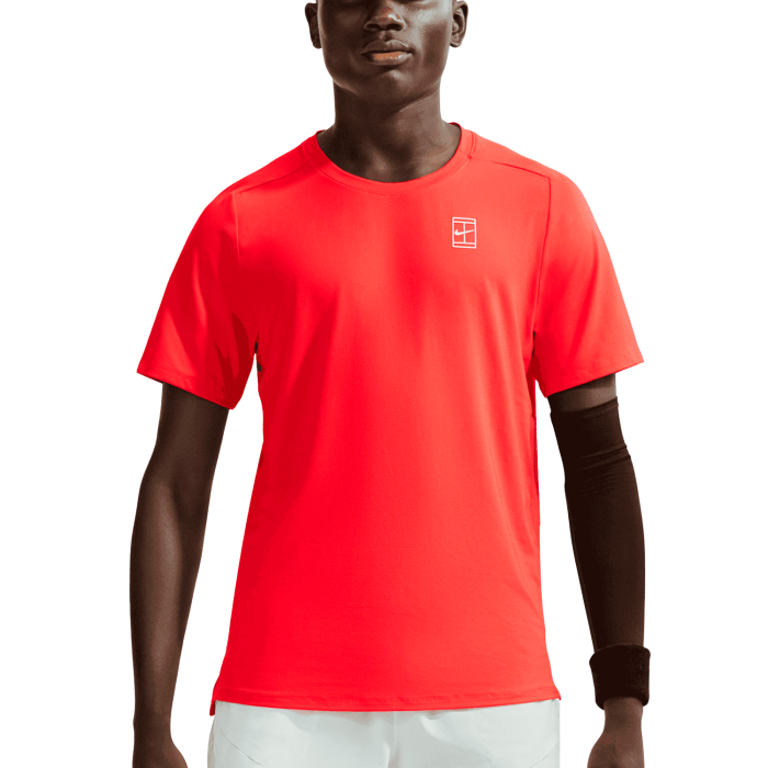 Tricou Tenis Nike Barbati Advantage Crew Chile Red/White [1]