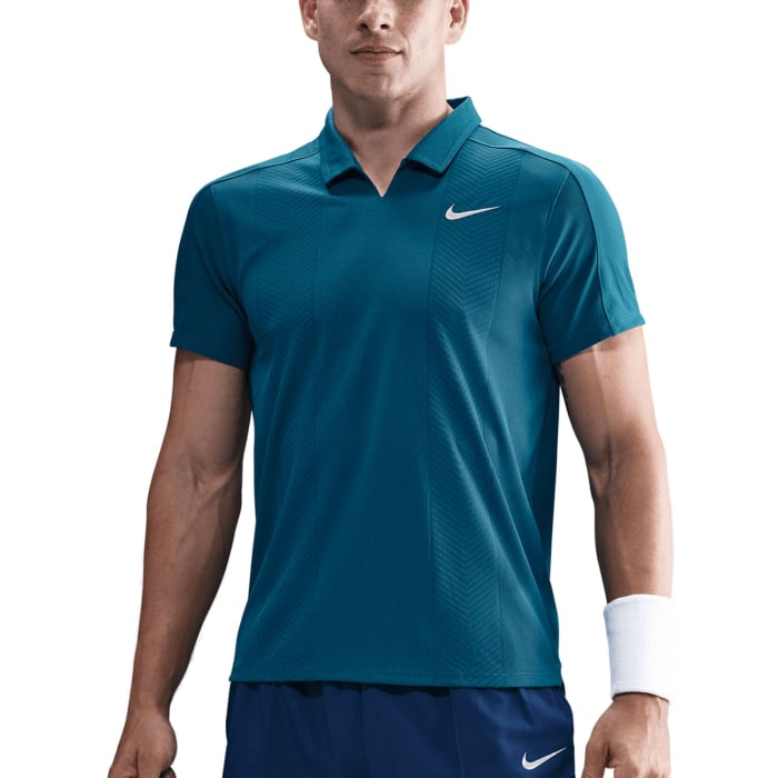 Tricou Tenis Nike Barbati Dri-FIT ADV Slam Polo Green Abyss [1]
