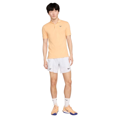 Tricou Tenis Nike Barbati Polo Df Rafa Slim Apricot Agate [5]