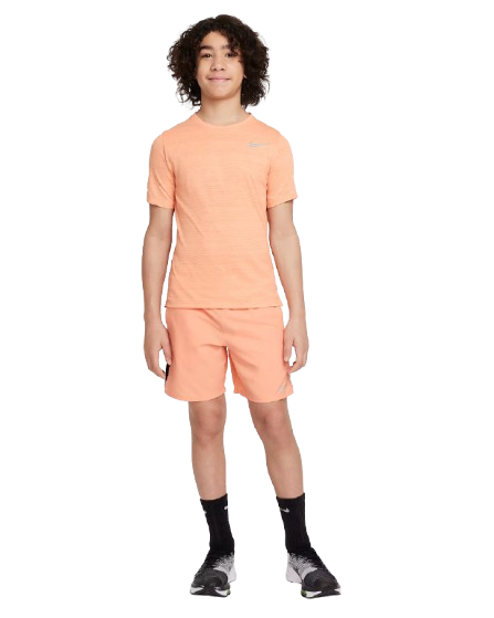 Tricou Tenis Nike Copii Dr-fit Miler Apricot Agate [3]