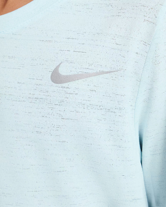 Tricou Tenis Nike Copii Dri-FIT Miler Albastru Ghetar [5]