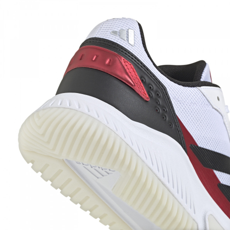 Adidas Pantofi Courtquick Padel Alb/Rosu [8]