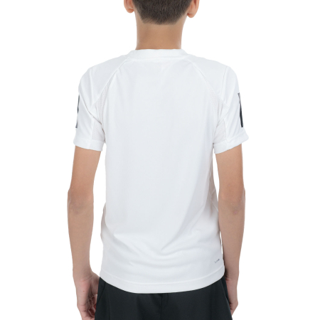 Tricou Tenis Copii Club 3 Stripes White [1]