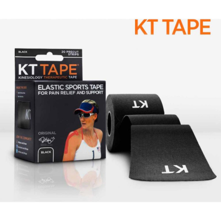 BENZI KINESIOLOGICE - Benzi KT Tape Cotton precut black