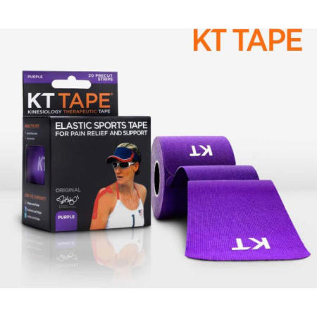 BENZI KINESIOLOGICE - Benzi Kt Tape Cotton Precut Purple
