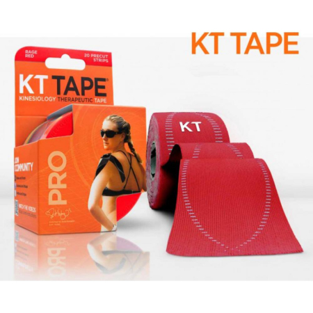 BENZI KINESIOLOGICE - Benzi Kt Tape Pro Synthetic Precut Red