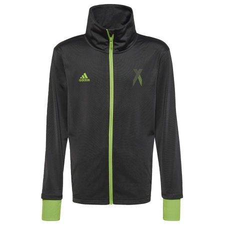 Bluze - Bluza Adidas Trening FTB Inspired x Track Black/Green