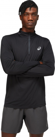 Promotii - Bluza Asics Core LS 1/2 Zip Black
