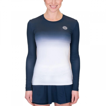 BLUZA BIDI BADU W CREW GRADIANT Dark Blue White [2]