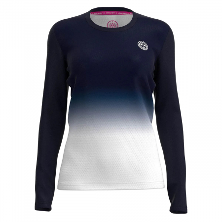 BLUZA BIDI BADU W CREW GRADIANT Dark Blue White [0]