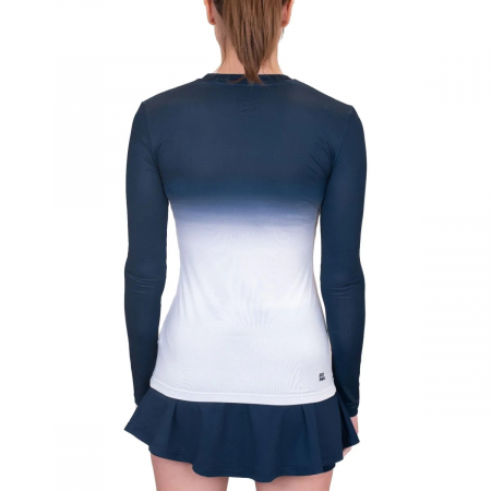 BLUZA BIDI BADU W CREW GRADIANT Dark Blue White [3]