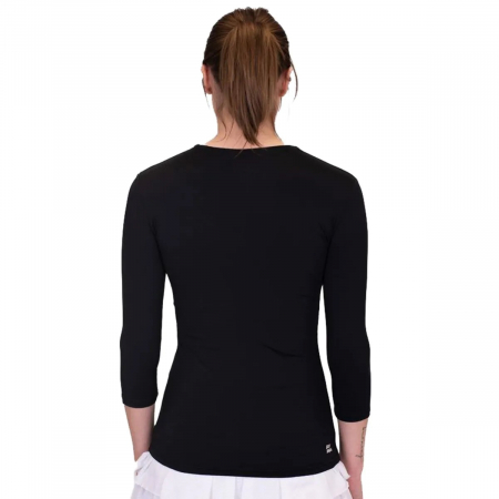 BLUZA BIDI BADU W CREW V-NECK Black [2]