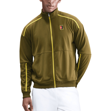 Imbracaminte tenis - Bluza Nike Barbati Court Heritage Olive Flak