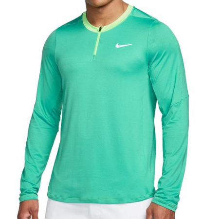 Bluze - BLUZA NIKE DRI-FIT ADVANTAGE TOP Washed Teal Lime Blast