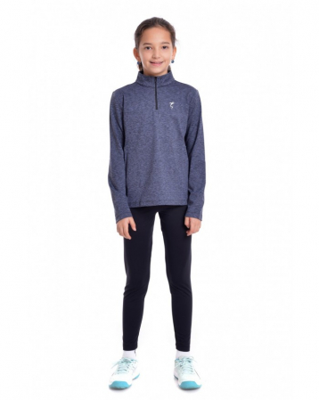 Bluza Tenis Joybek Copii Maneca Lunga Melange Tempo [3]
