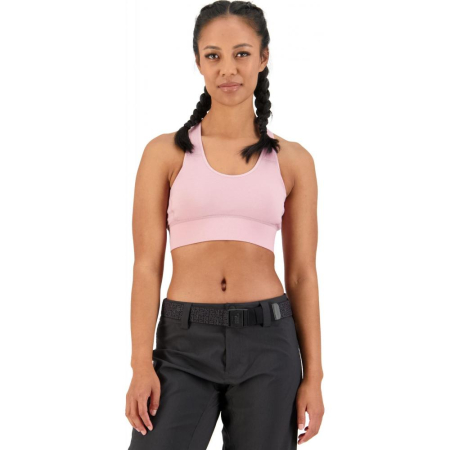 Bustiera merino Mons Royale Stratos Merino Shift Sports Bra Candy [3]