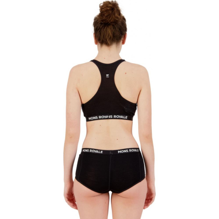 Bustiera merino Mons Royale W Sierra Sports Bra Black [2]