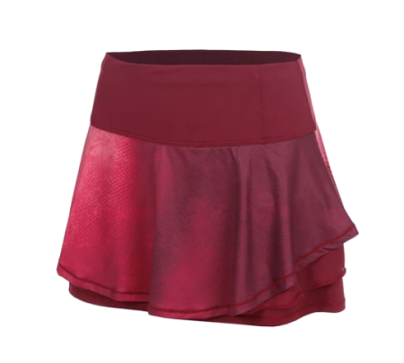 Imbracaminte tenis - Fusta Bidi Badu Copii Freeze Out Layering Rosu/Roz