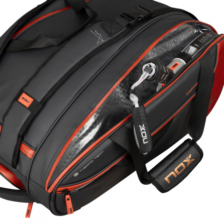 Geanta Padel Nox Luxury Open Series Negru/Rosu [3]