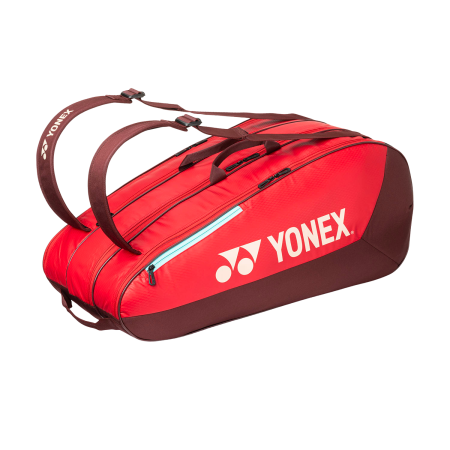 Genti tenis - Geanta Tenis Yonex Team 9RK Ruby Red