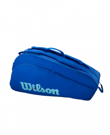 Genti tenis - Geanta Wilson Ultra V5 Tour 12PK Blue