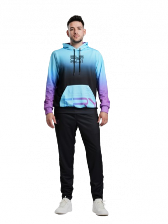 Bluze - Hanorac Tenis Electryphy Unisex Tryumph Mov/Turquoise/Negru