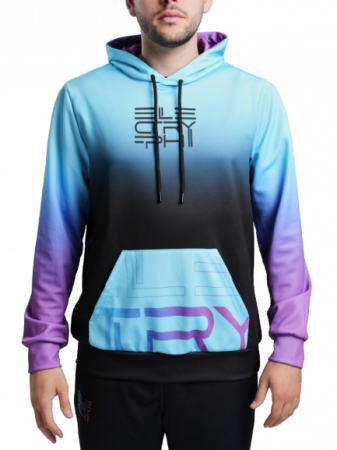 Hanorac Tenis Electryphy Unisex Tryumph Mov/Turquoise/Negru [4]