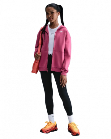 Imbracaminte tenis - Hanorac Tenis Nike Copii Sportswear Club Full-Zip Roz