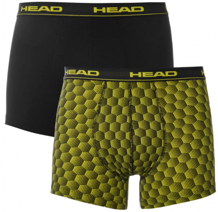 Underwear - Head Boxer Basic 2P Yellow/Black