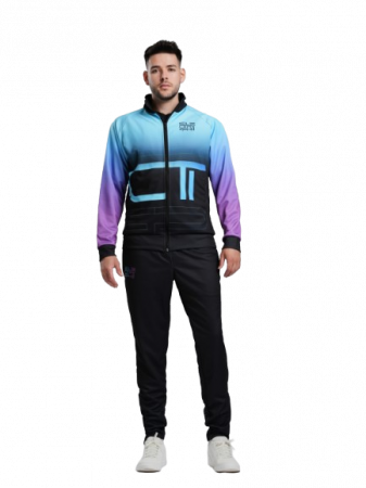 Jachete - Jacheta Tenis Electryphy Unisex Tryumph Mov/Turquoise/Negru