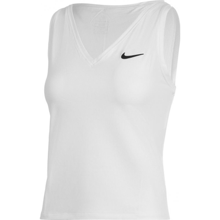 Tricouri Padel - Maieu Nike COURT VICTORY LOGO TANK White