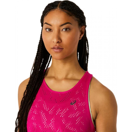 Tricouri alergare - MAIOU ASICS VENTILATE ACTIBREEZE PINK
