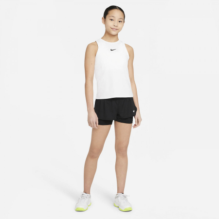 Maiou Tenis Nike Dri-FIT Victory Juniorsi Fete White [4]