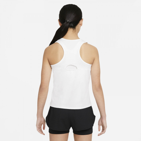 Maiou Tenis Nike Dri-FIT Victory Juniorsi Fete White [1]