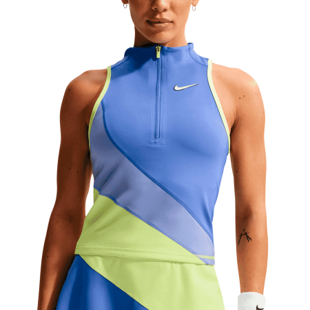 Tricouri - Maiou Tenis Nike Femei Court Slam Sapphire/Light Thistle