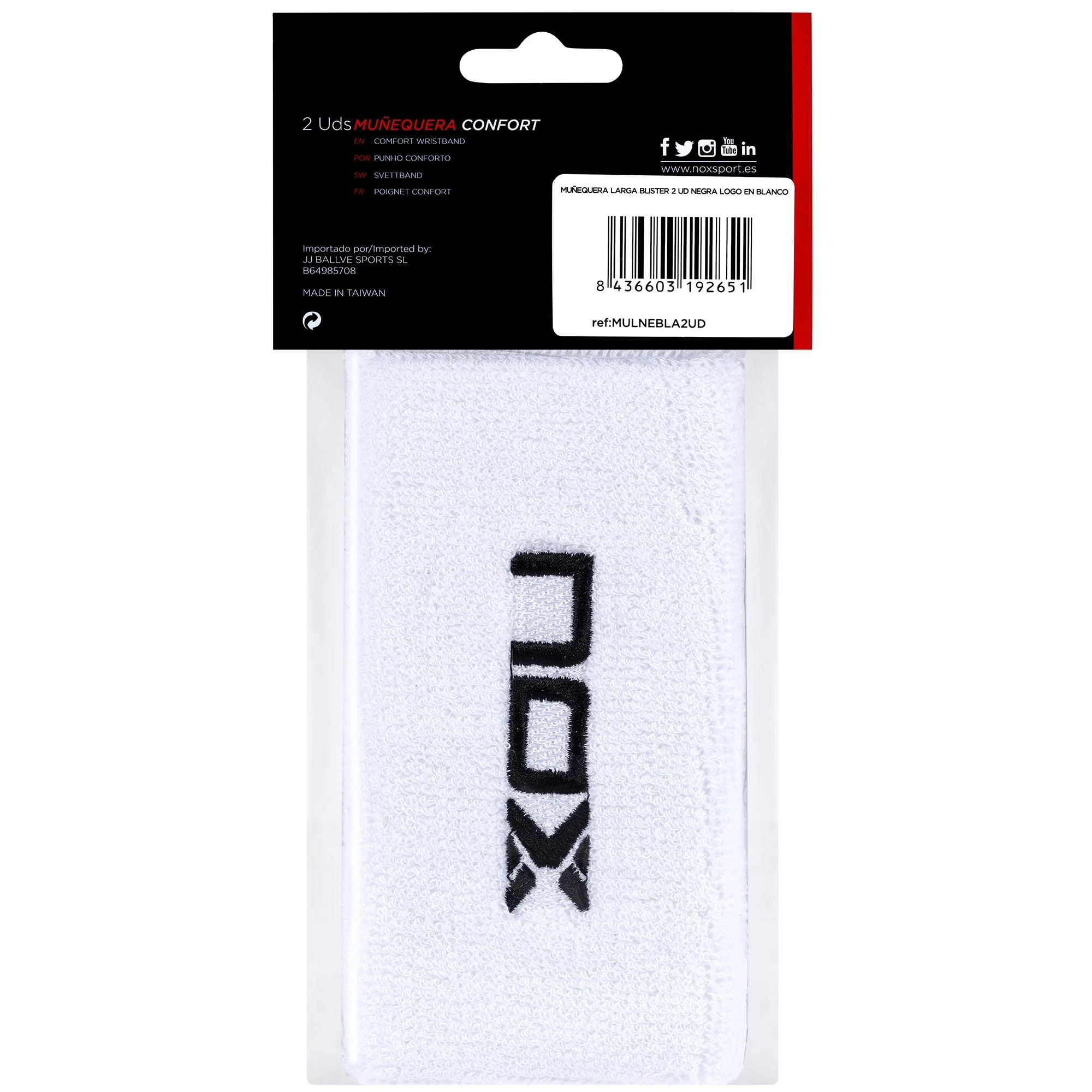 Accesorii - Mansete Nox Large x2 Albe