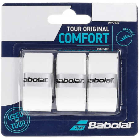 Gripuri si Overgripuri - Overgrip Babolat Tour Original Comfort White
