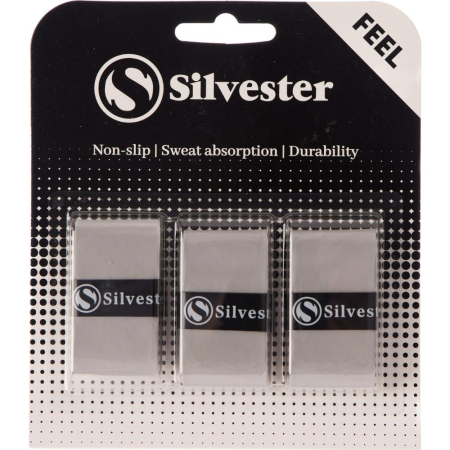 OVERGRIP SILVESTER FEEL 3BUC GRI [0]