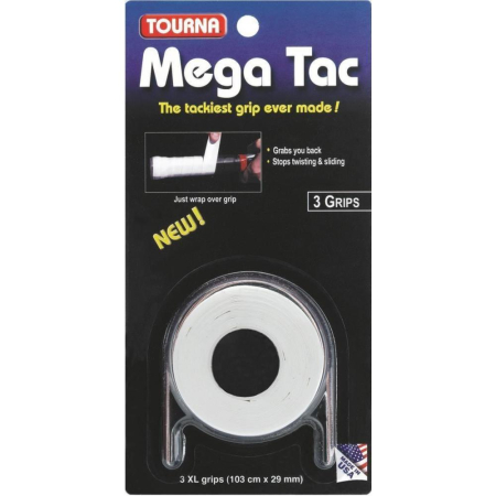 Gripuri si Overgripuri - Overgrip Tourna Mega Tac White