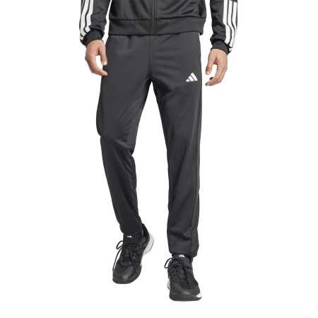 Imbracaminte tenis - Pantaloni Adidas Barbati 3-Stripes Knitted Black
