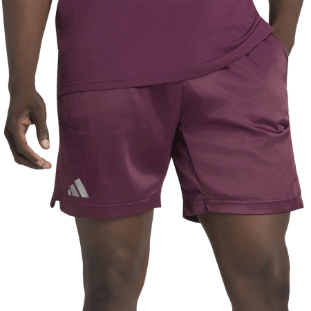 Imbracaminte tenis - Pantaloni Adidas Barbati Climacool Ergo Pro 7in Maroon