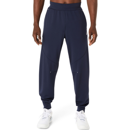 Imbracaminte tenis - Pantaloni Asics Barbati Court Warm Up Midnight