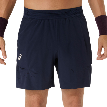 Imbracaminte tenis - Pantaloni Asics Barbati Match Laser Cut 7in Midnight