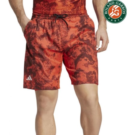 PANTALONI SCURTI ADIDAS Paris Heat Ready 2IN1 Preloved Red [0]