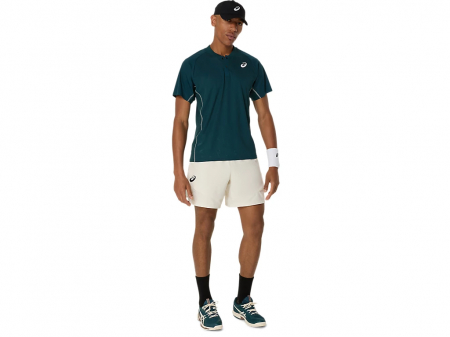 Pantaloni Tenis Asics Barbati Match 7in Actimotion Birch [7]