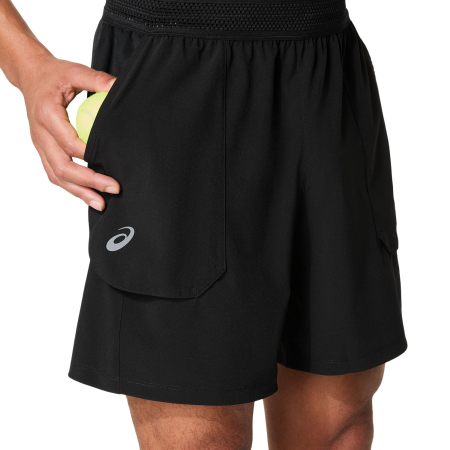 Pantaloni Tenis Asics Barbati Match 7in Black [4]